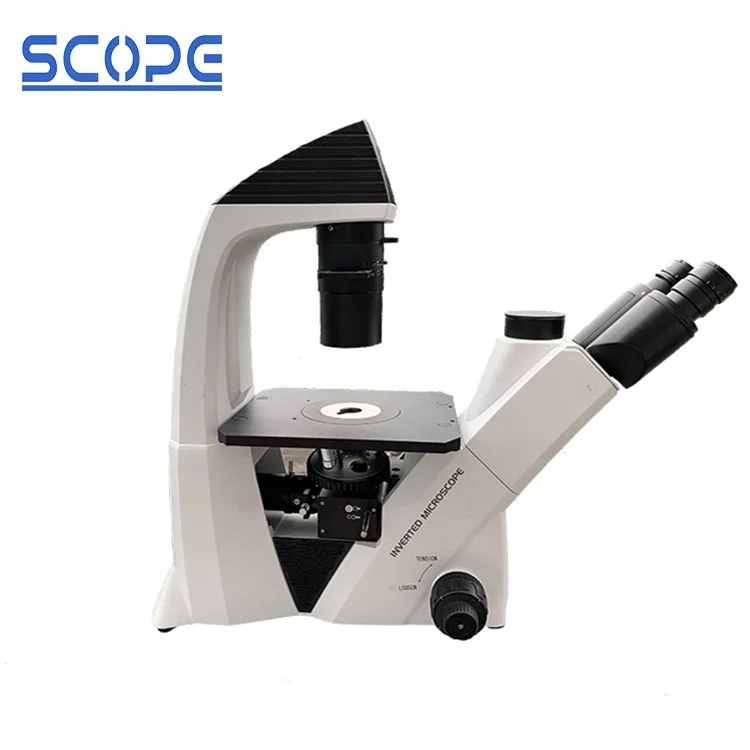 BDS400 Optical Trinocular Phase Contrast Microscopy Inverted Biological Microscope