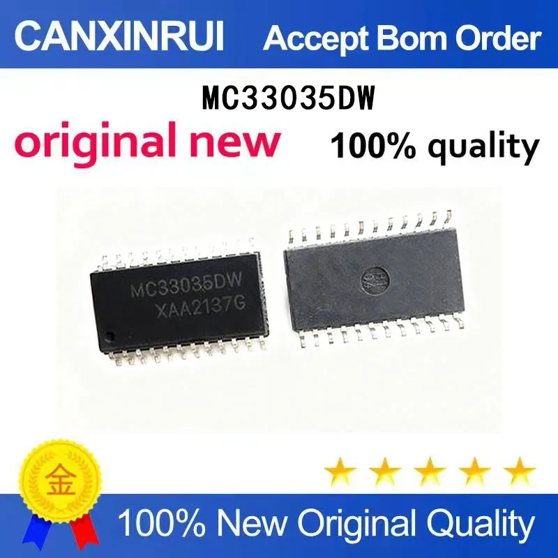 

(5-100 Pieces) Brand new original MC33035DW MC33035 SOP-24 brushless DC motor controller chip IC