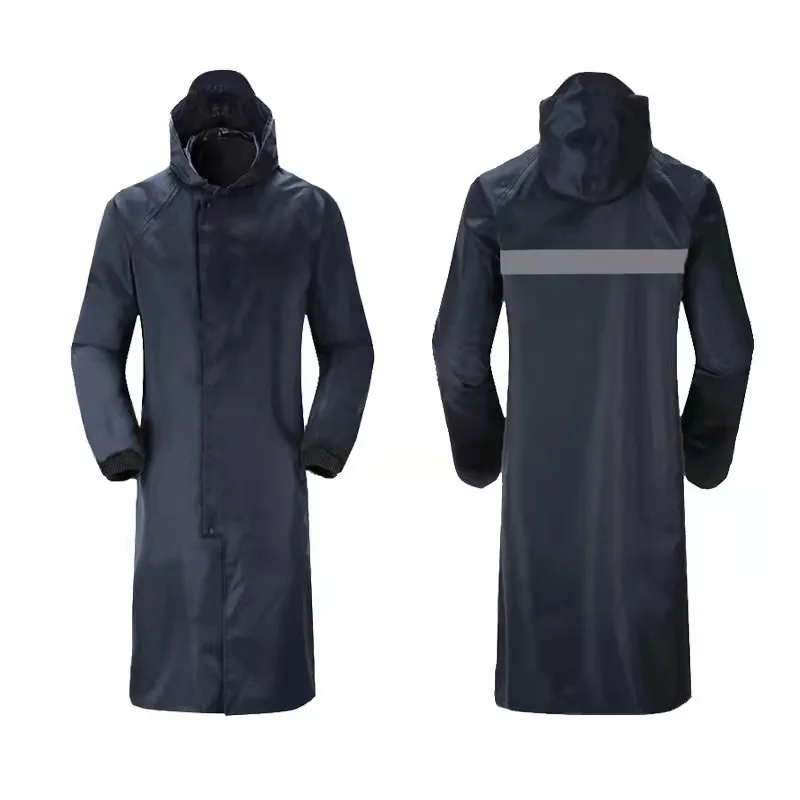 Reflective Raincoat Print Logo For Men Women Outdoor Riding Camping Windproof Waterproof Clothes Road Rescue Coat Top