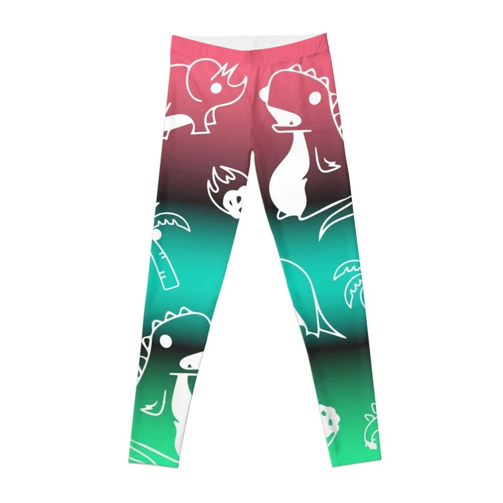 

DINOMITE (pink) Leggings gym womans Women's sports pants Womens Leggings