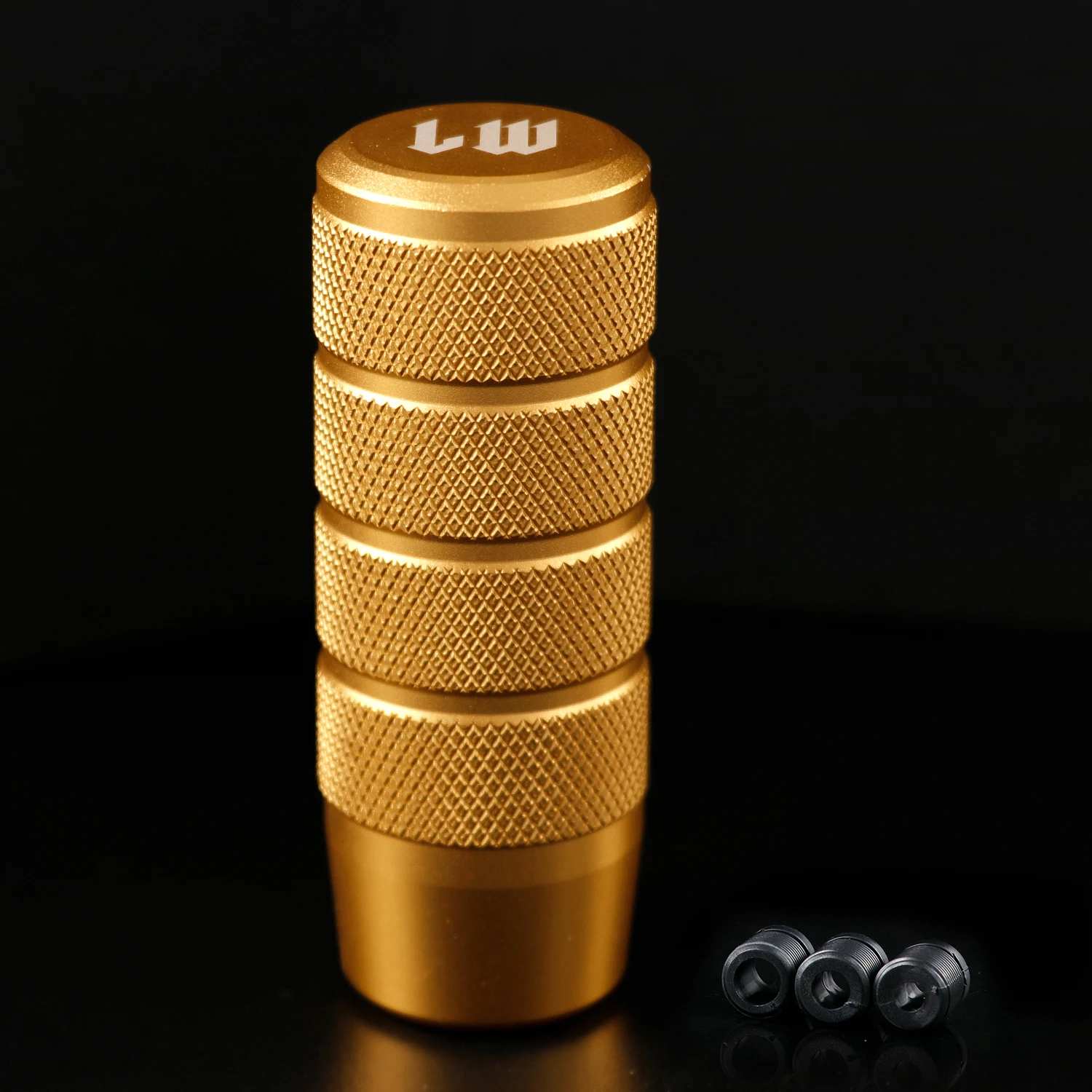 9 Colors in Stock LW Anti-skid Design 95mm Car Gear Shift Knob Shifter Lever Head image 3