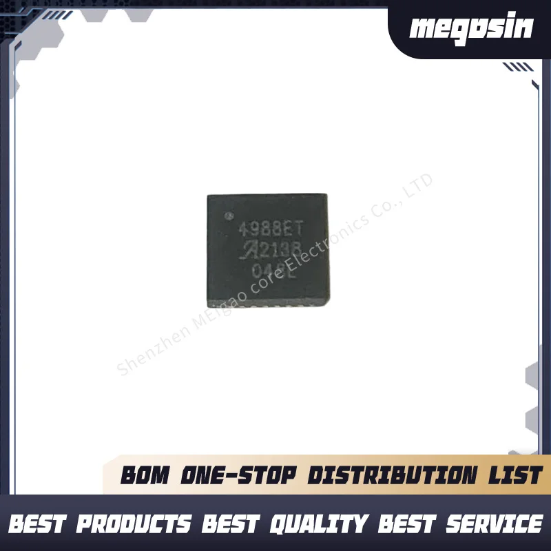 5pcs/lot A4988SETTR-T 4988ET QFN-28 Microstep motor driver 3D chip