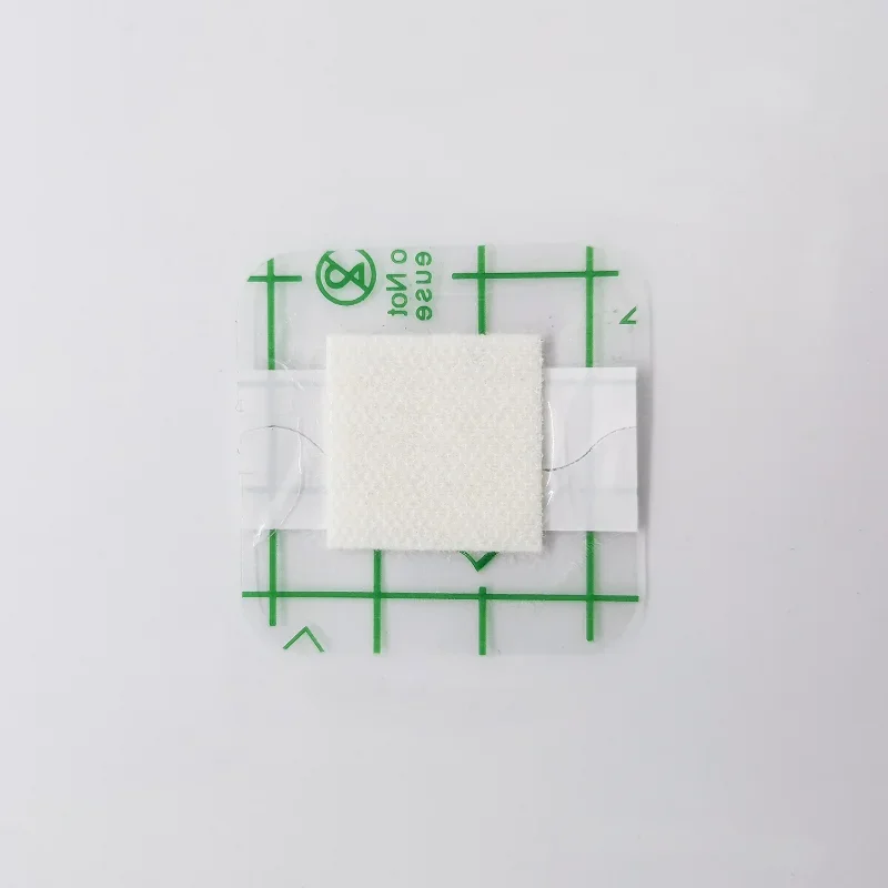 Square Shaped Wound Dressing Waterproof Medical Bandages Transparent PU Skin Patch Band Aid Strips