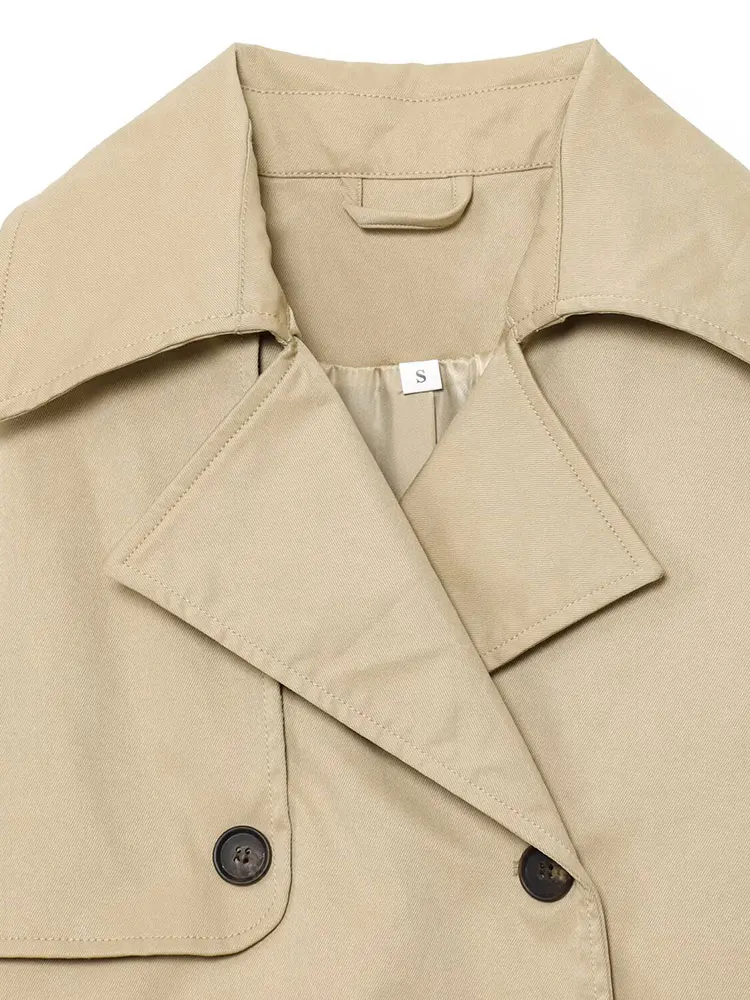 NLZGMSJ 2025 Autunno Casual Chic Giacche da donna Solido Colletto rovesciato Cappotti a maniche lunghe Nuova giacca di moda Outwear