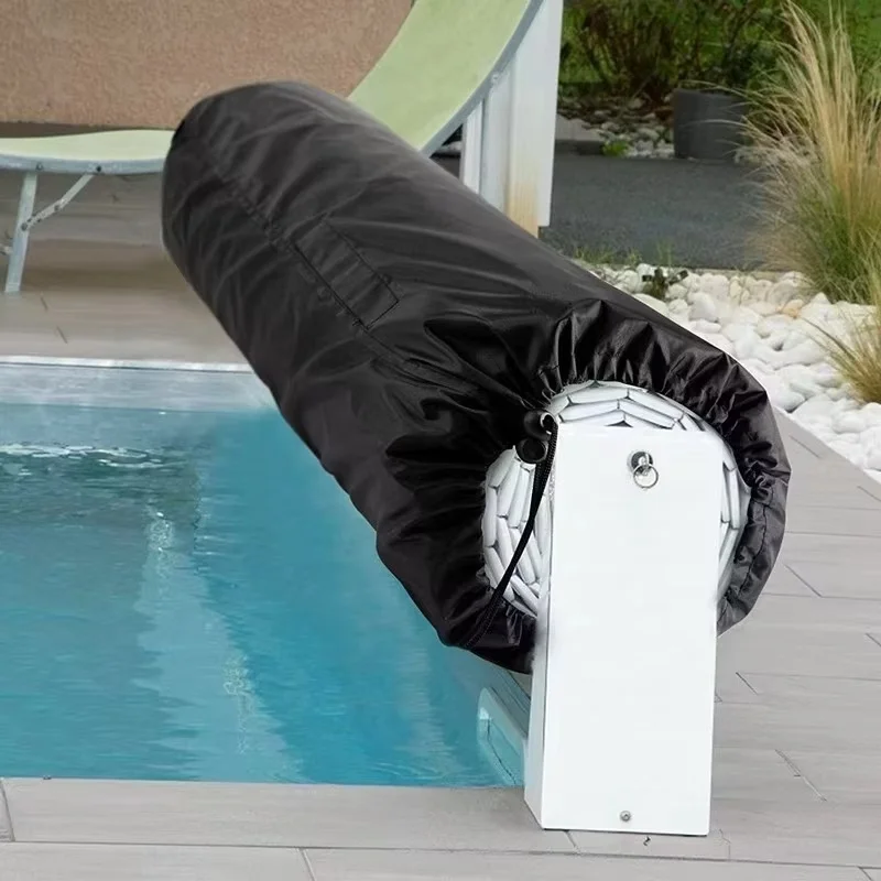 1Pc Wear Resistant Solar Reel Protective Cover Waterproof Roller System For Above Ground Inground Swimming Pool Outdoor Cover
