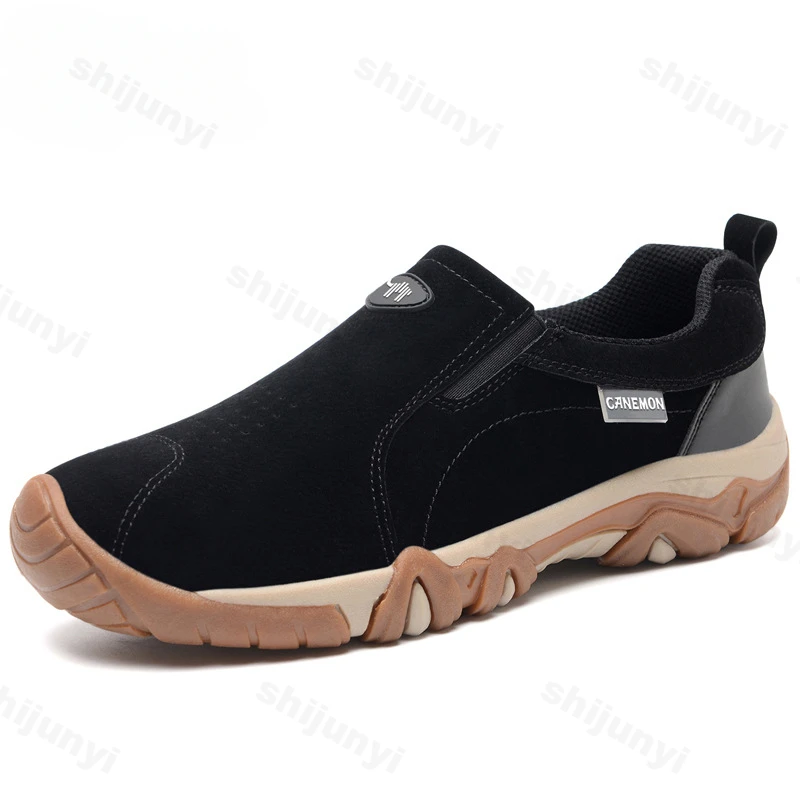 

Men's Shoes Breathable Casual Cloth Shoes Soft Soled Comfortable Anti Slip Sneakers Large Size Elderly Lightweight Walking Shoes