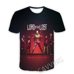 CAVVING 3D Printed  LORD OF THE LOST Rock   Casual T-shirts  Hip Hop T Shirts Harajuku Styles Tops Clothing for Men/women