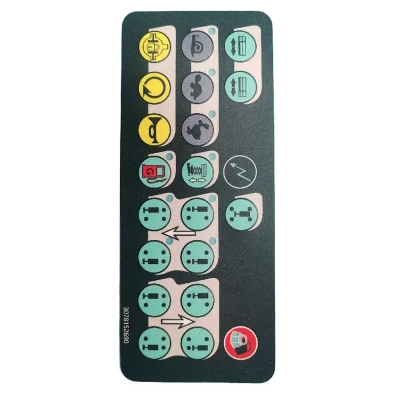 PHFU-Control Box Decal 3078152690 For Haulotte Compact 10DX, Compact 12DX, H15SXL