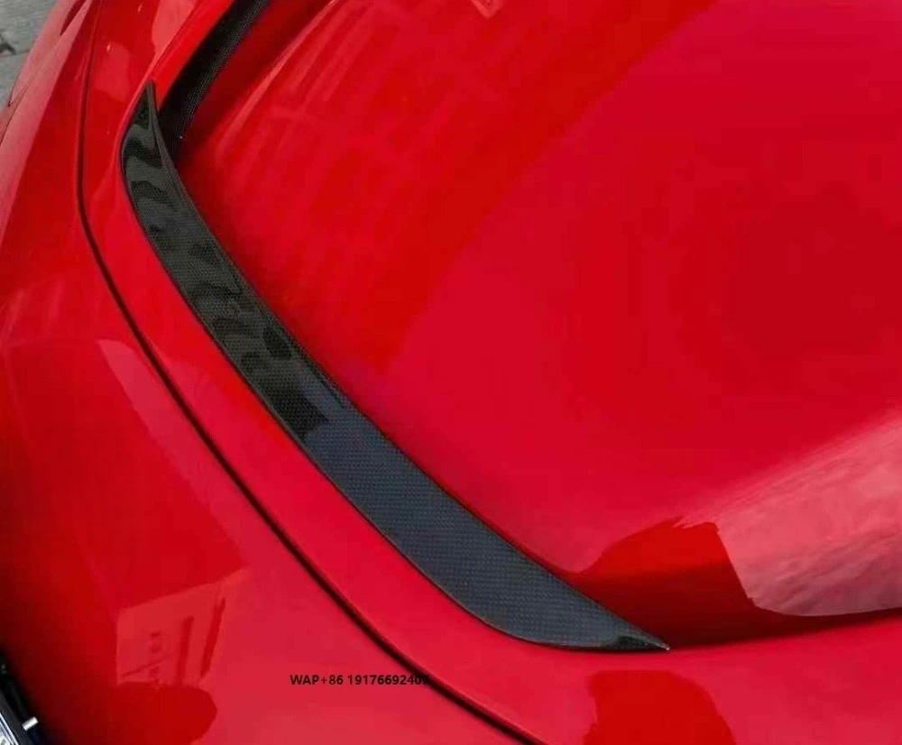 

Engine Cover Body Kit forFerrari SF90 New Dry Carbon Fiber Front Hood air Outlet Decoration SF90 Automotive Parts