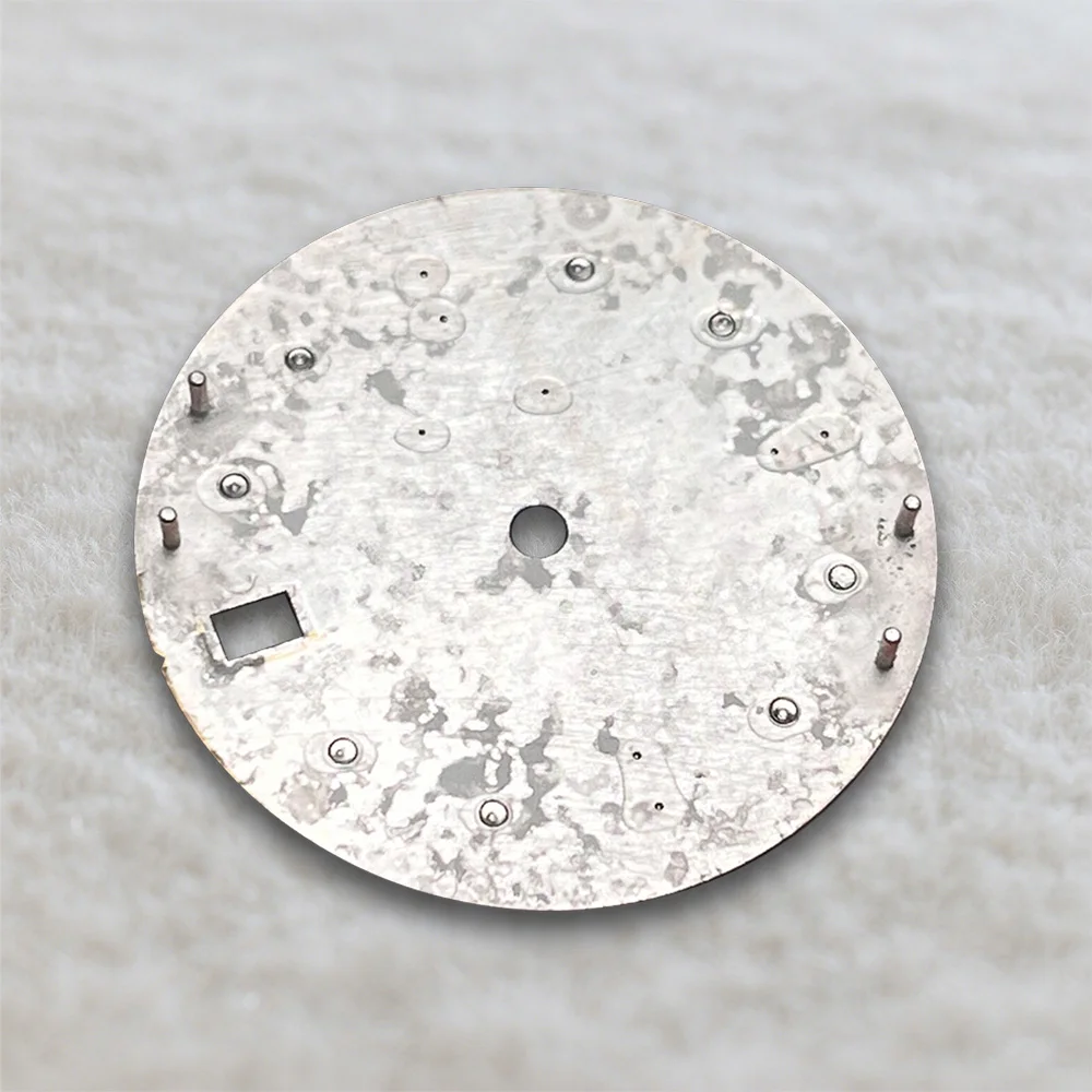 High-Quality 28.5mm S Logo Arab Dial Fit NH35/NH36/4R/7S Japanese Movement Dial Watch Modification Accessories