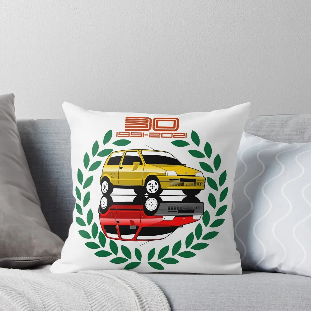 Fiat Cinquecento 30 years Throw Pillow Decorative Cushion Cover Covers For Sofas Couch Pillows pillow