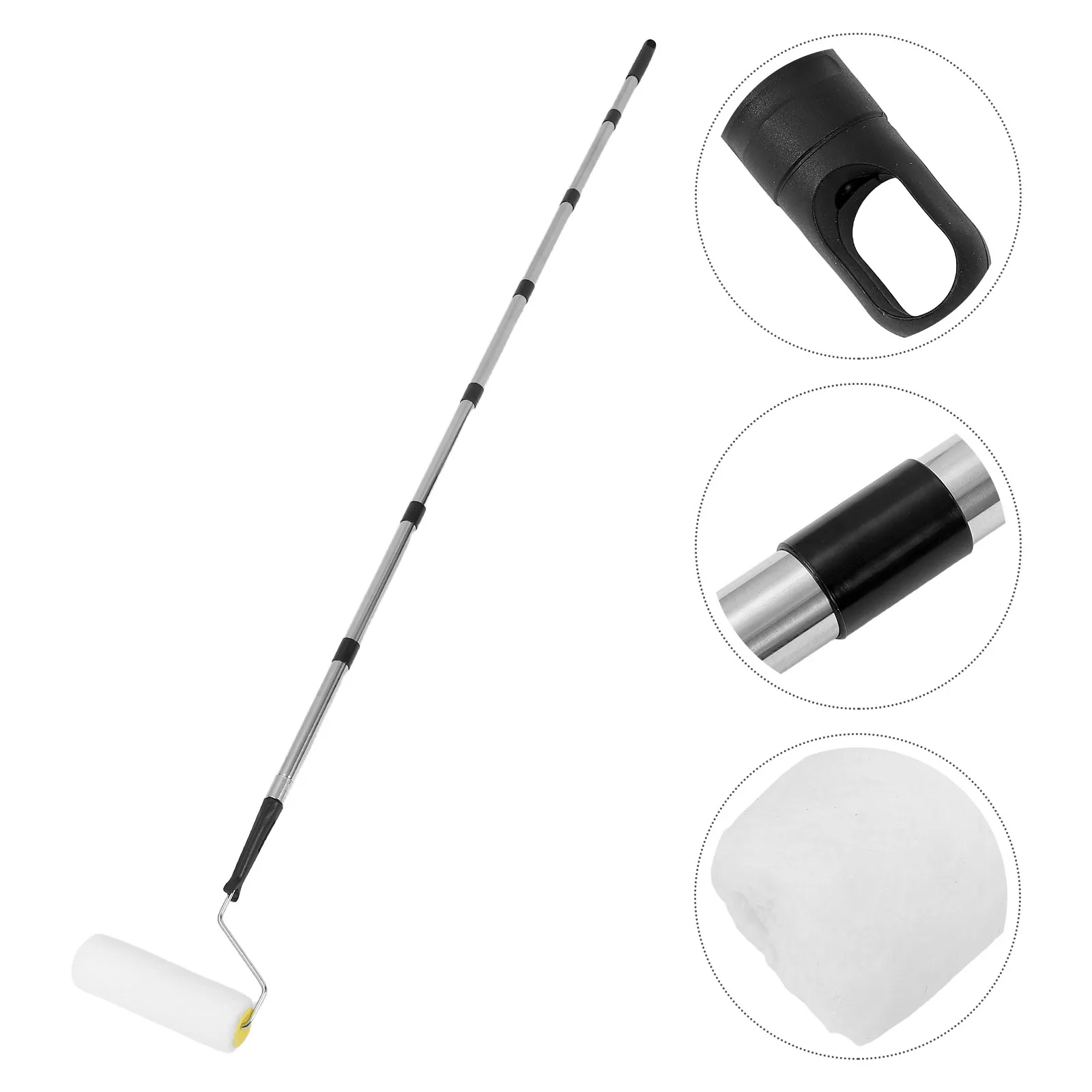 latex-paint-roller-brush-kit-includes-9-inch-roller-frame-4-foam-rollers-2-microfiber-sleeves-for-smooth-finish-wall-ceiling