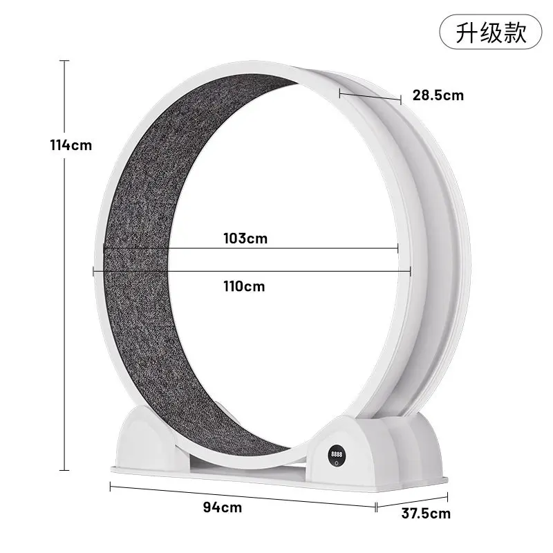 Intelligent display ABS cat treadmill cat roller silent running wheel