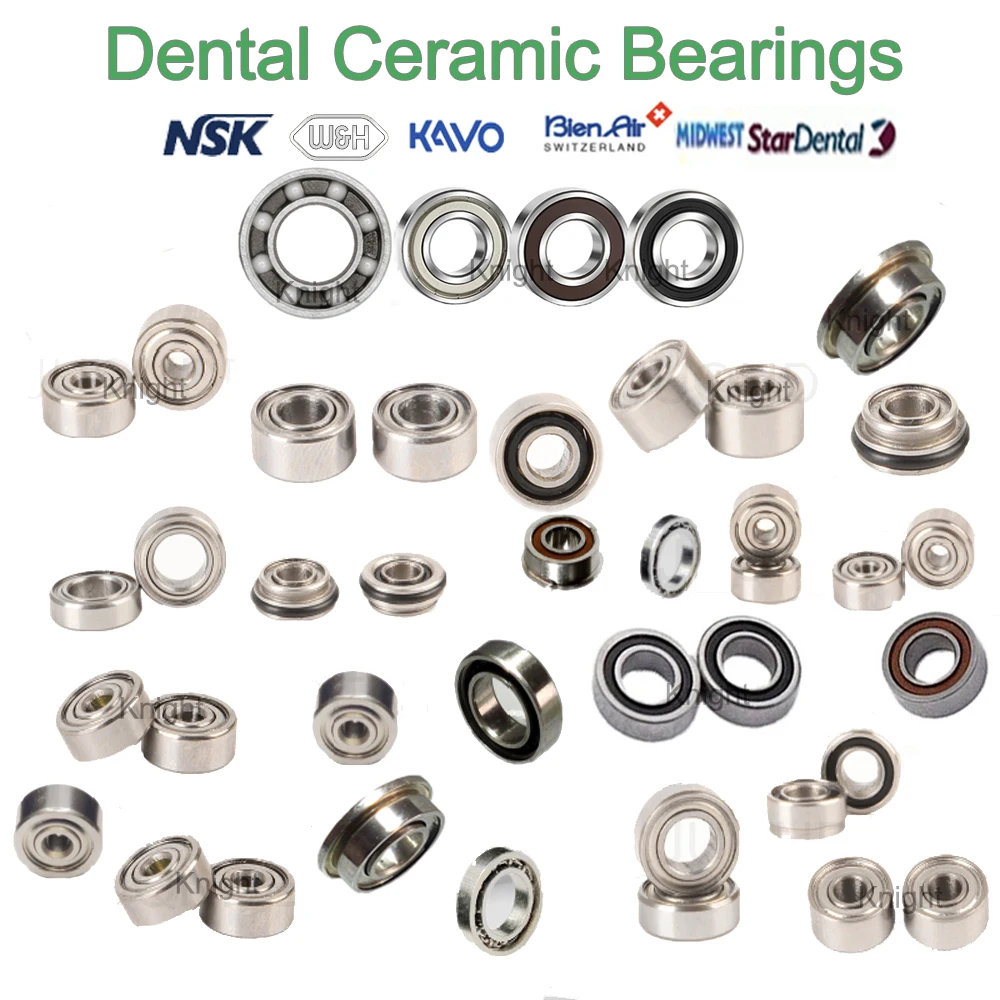 Dental Bearing Ceramic Dentistry High Speed Handpiece Bearings SR144 SFR144 SFFR144 Fit KAVO NSK W&H Dental turbine Accessories