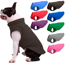 Fleece Vest Dog Sweater Warm Pullover Fleece Dog Jacket with Leash Ring Winter Pet Clothes for Small Dogs Cats Boy or Girl