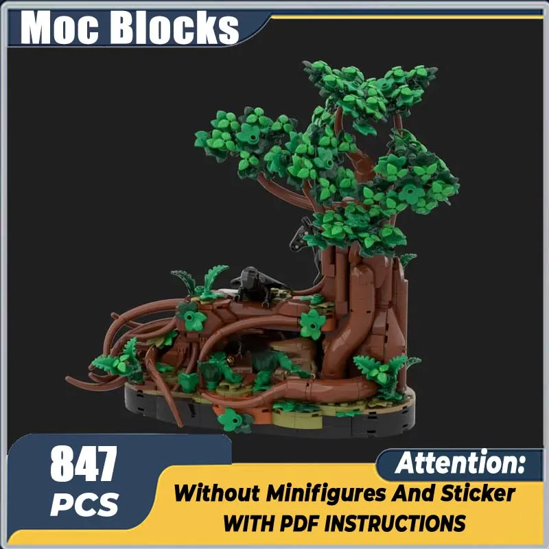 Ring Movie 2025 Nieuw Moc-blokmodel Char Encounter Modulair blok Cadeau Kinderspeelgoed DIY-montageset