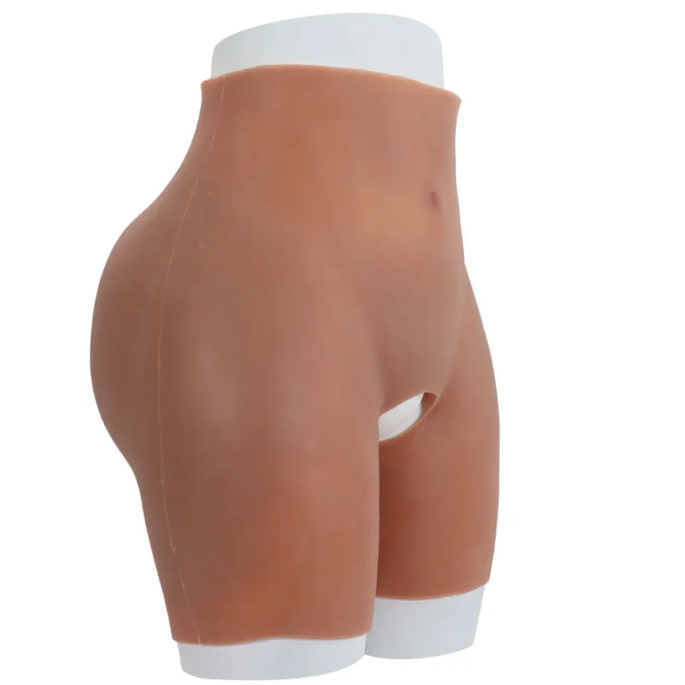 High Waist Silicone Pants Big Sexy Fake Buttocks 0.8/1.2/1.6cm thickness Hips Enhancement Shapewear for Woman Realistic Ass