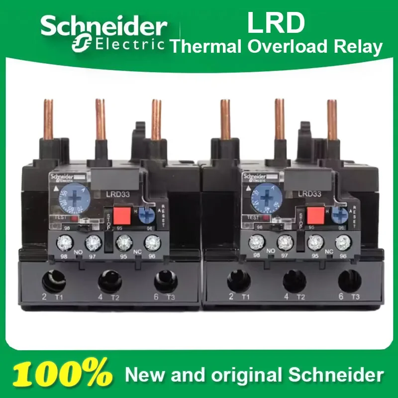 

Original Schneider Thermal Overload Relay LRD3322C LRD3353C LRD3355C LRD3357C LRD3359C LRD3361C LRD3363C LRD3365C LA7D3064C