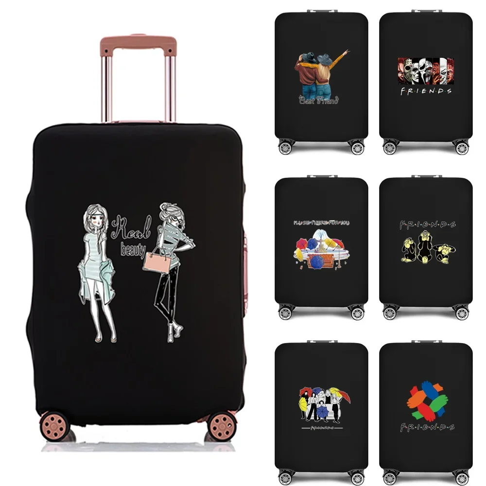 

2022 Luggage Cover Thicker Travel Suitcase Protective Case Trunk Case Apply Elastic Dust Cases for 18" To 32" Travel Accessories