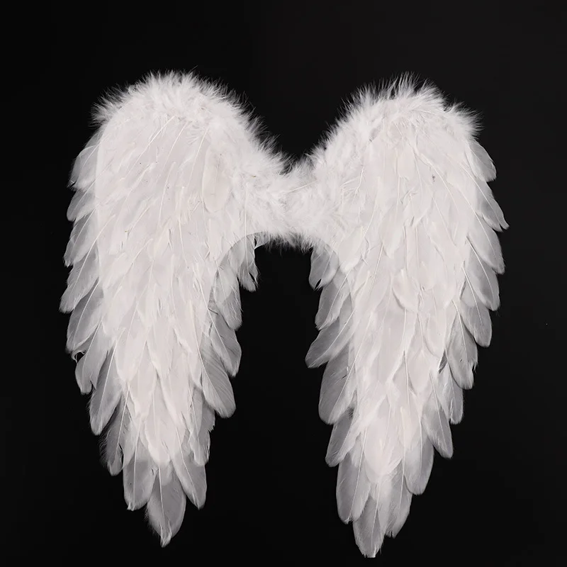 Angel Feather Wings Creative Feather Adult Children Christmas Festival Atmosphere Rendering Stage Performance Decoration Props