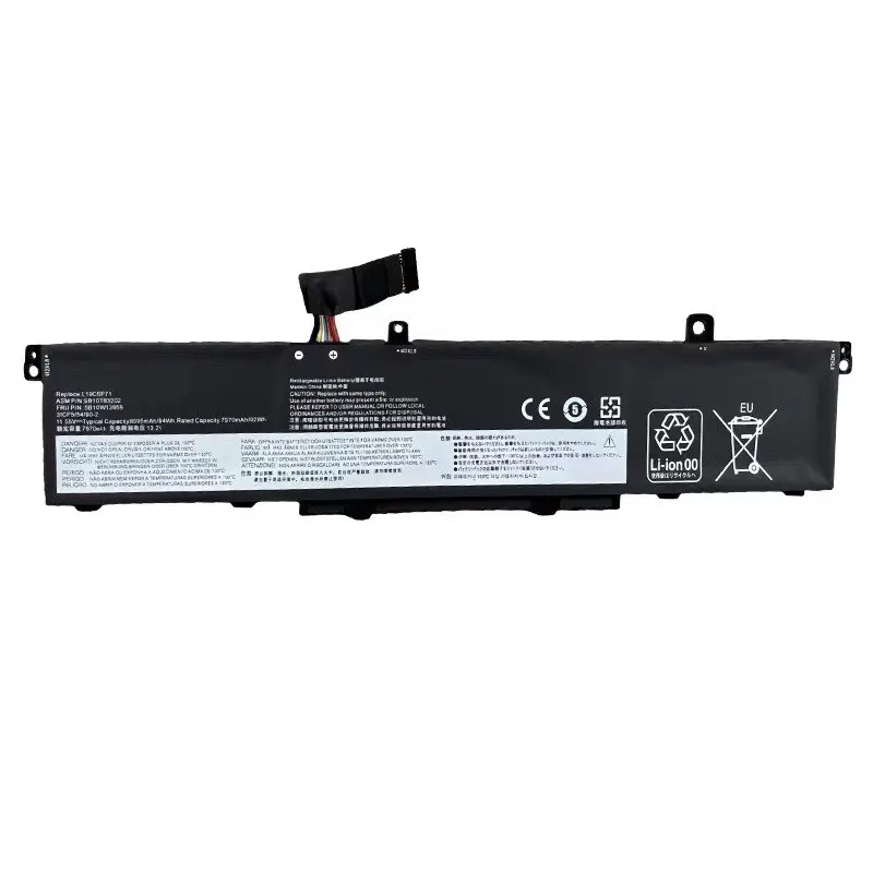 

L19C6P71 L19L6P71 Laptop Battery for Lenovo ThinkPad P15 P17 T15G 1st Gen ThinkPad P15 P17 T15G 2nd Gen 11.55V 94Wh/8095mAh