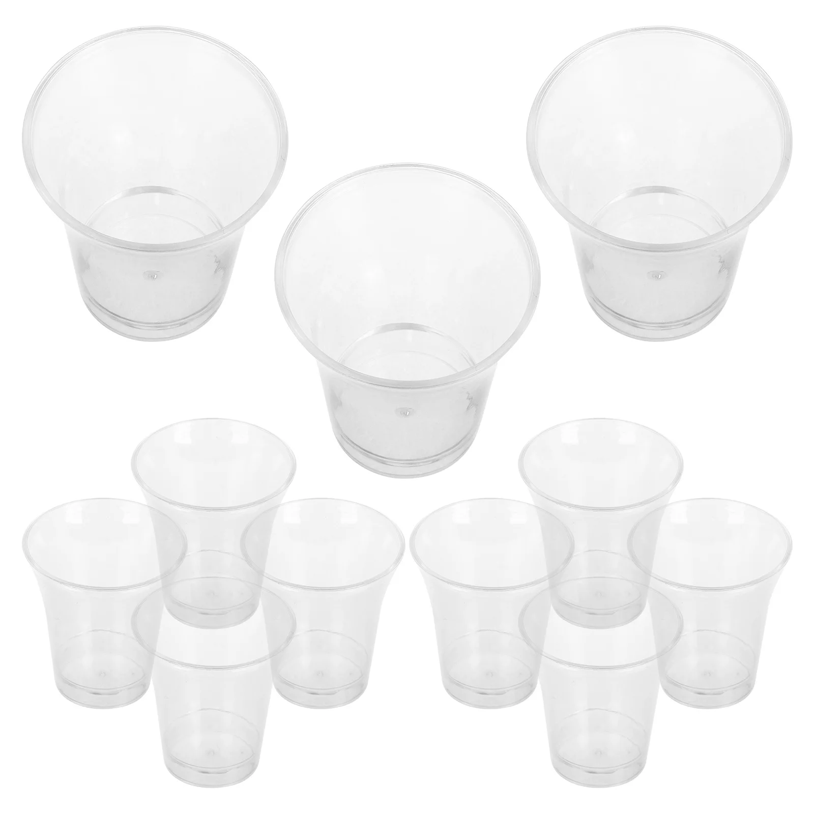 

200Pcs Clear Plastic Communion Cups Disposable Church Sacrament Supplies Durable Holy Communion Drinking Cups Coffee Cup