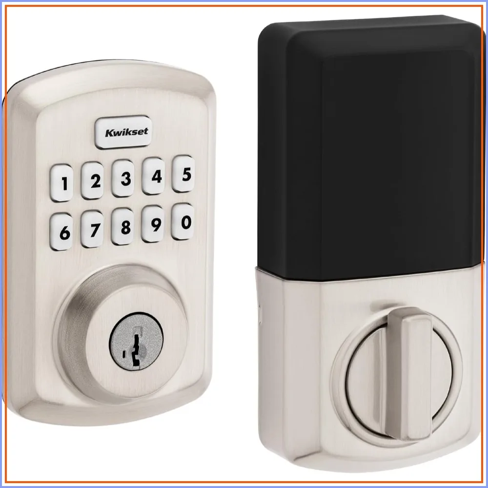 

Keyless Entry Electronic Deadbolt with Keypad, Auto-Lock, Intrusion Alert, Vacation Mode, Easy Code Management