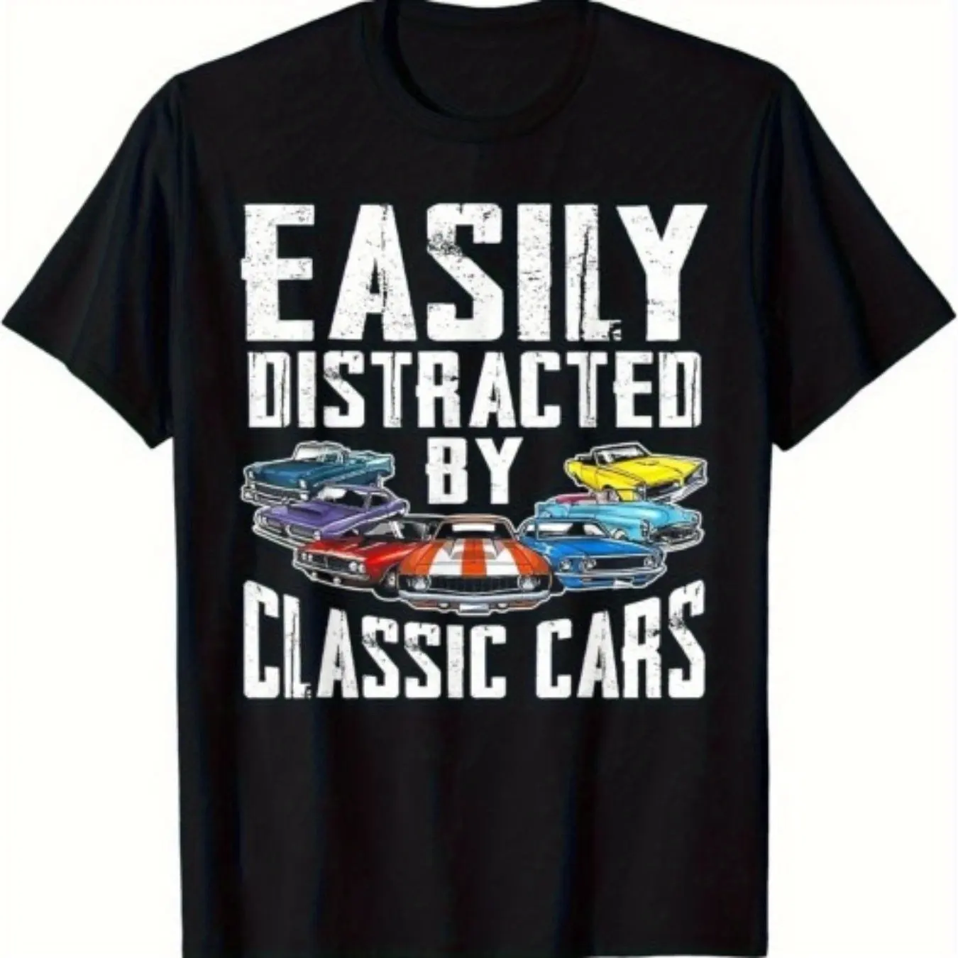 

Easily Distracted By Classic Car T-shirts
