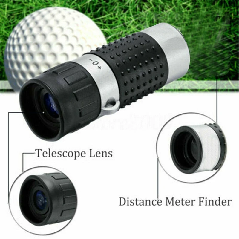 7x18 Monoculars Golf Hd Rangefinder Mini Portable Outdoor Telescope for Hunting Golf Hiking Bird Watching