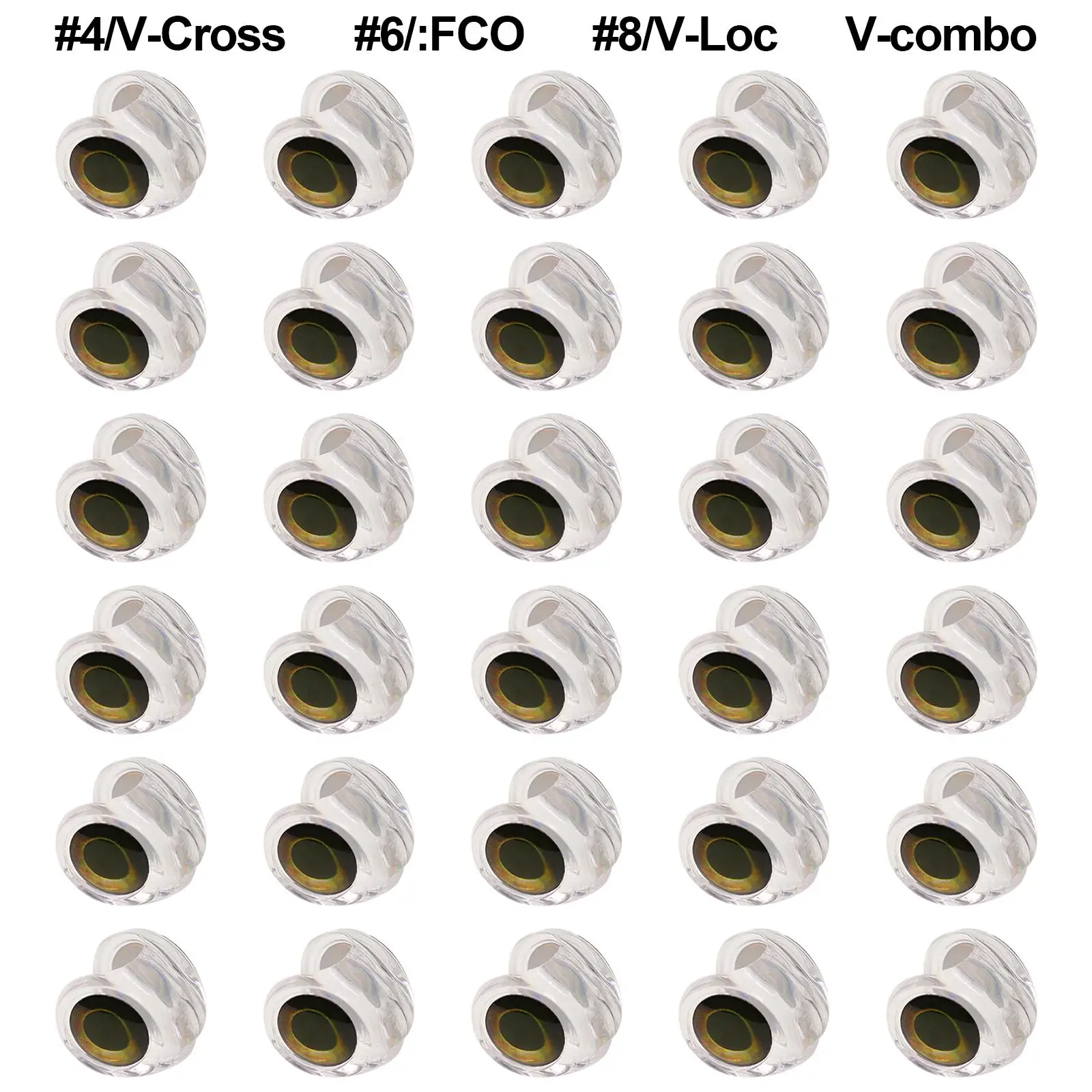 Fly Tying Fish Mask ทําให้ลําแสงแมลงวันล้างประดิษฐ์เลือกสําหรับกลางแจ้ง