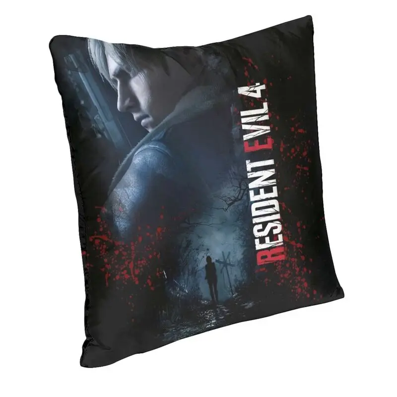 Trans Leon Kennedy Horror Tv Movies Nordic Pillow Cover Home Decorative Cushion Case