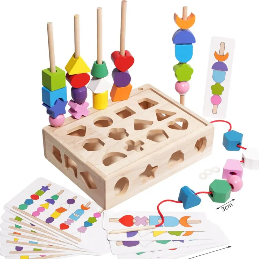 Cor geométrica forma cognição montessori forma interativa correspondência jogo de tabuleiro diy portátil correspondência blocos de construção bebê