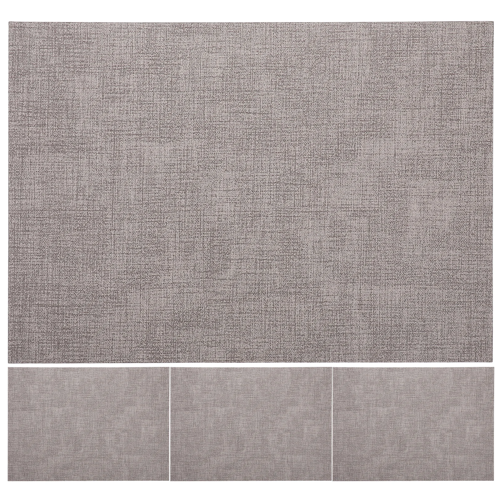 

4Pcs Waterproof Oil Resistant Faux Placemats Heat Resistant Dining Mats Kitchen Party Spill Proof Easy Clean