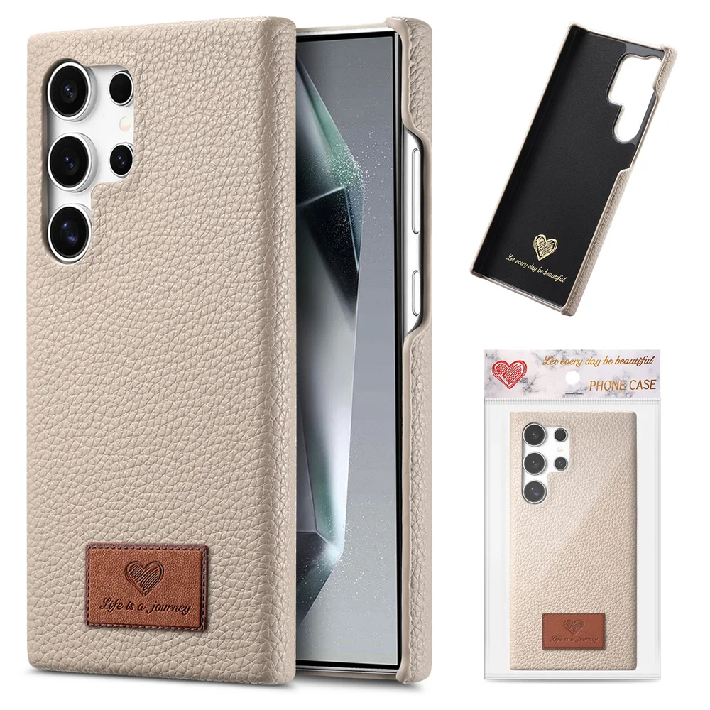Leder Handyhülle für Samsung Galaxy S25 Ultra S24 S22 Plus S23 S21 FE A16 A06 A26 A36 A56 A55 A35 A25 A05S Schutzhülle