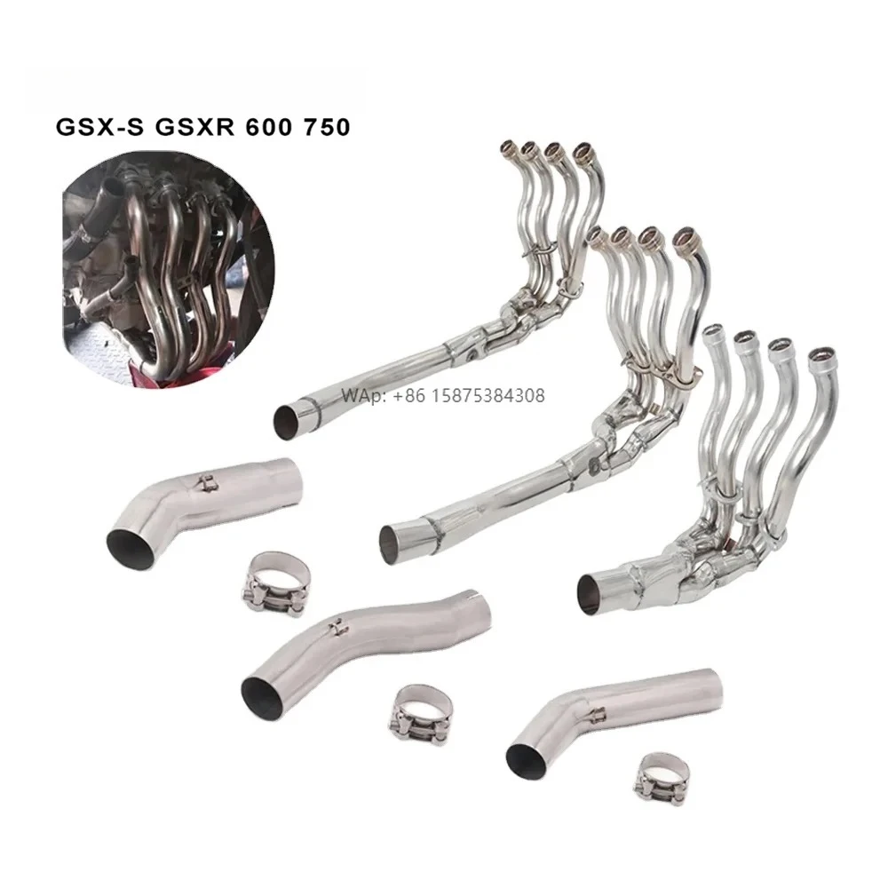 

Motorcycle Exhaust Pipe for Suzuki GSX-S600 750 GSXR600 750 GSX-S GSXR 600 750 2006-2017 Motorcycle Muffler Full System Exhaust
