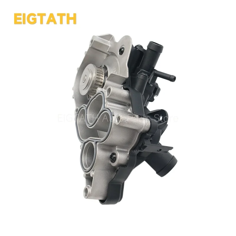 04E121600AN Water Pump With Thermostat Housing Assembly For VW Golf Jetta Polo Passat Audi A1 A3 SRAT Leon Octavia EA211 Engine