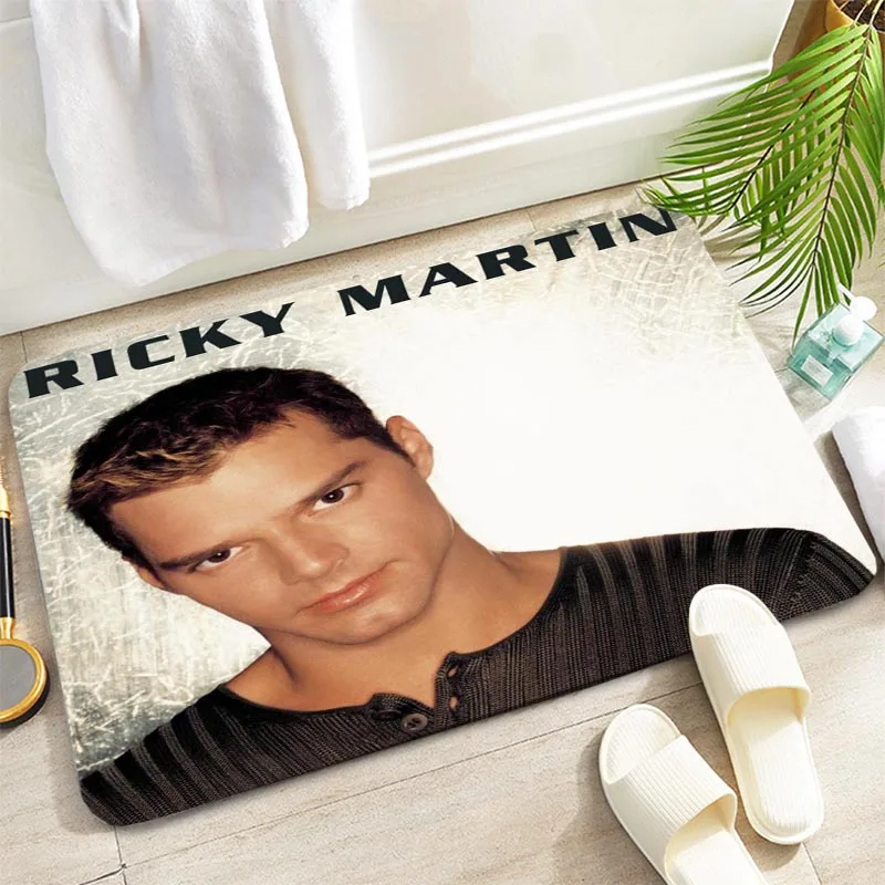 Ricky Martin Door Mat High Quality Carpets Anti-slip Floor Mat Outdoor Rugs Front Door Mats 40x60 50x80cm 0524