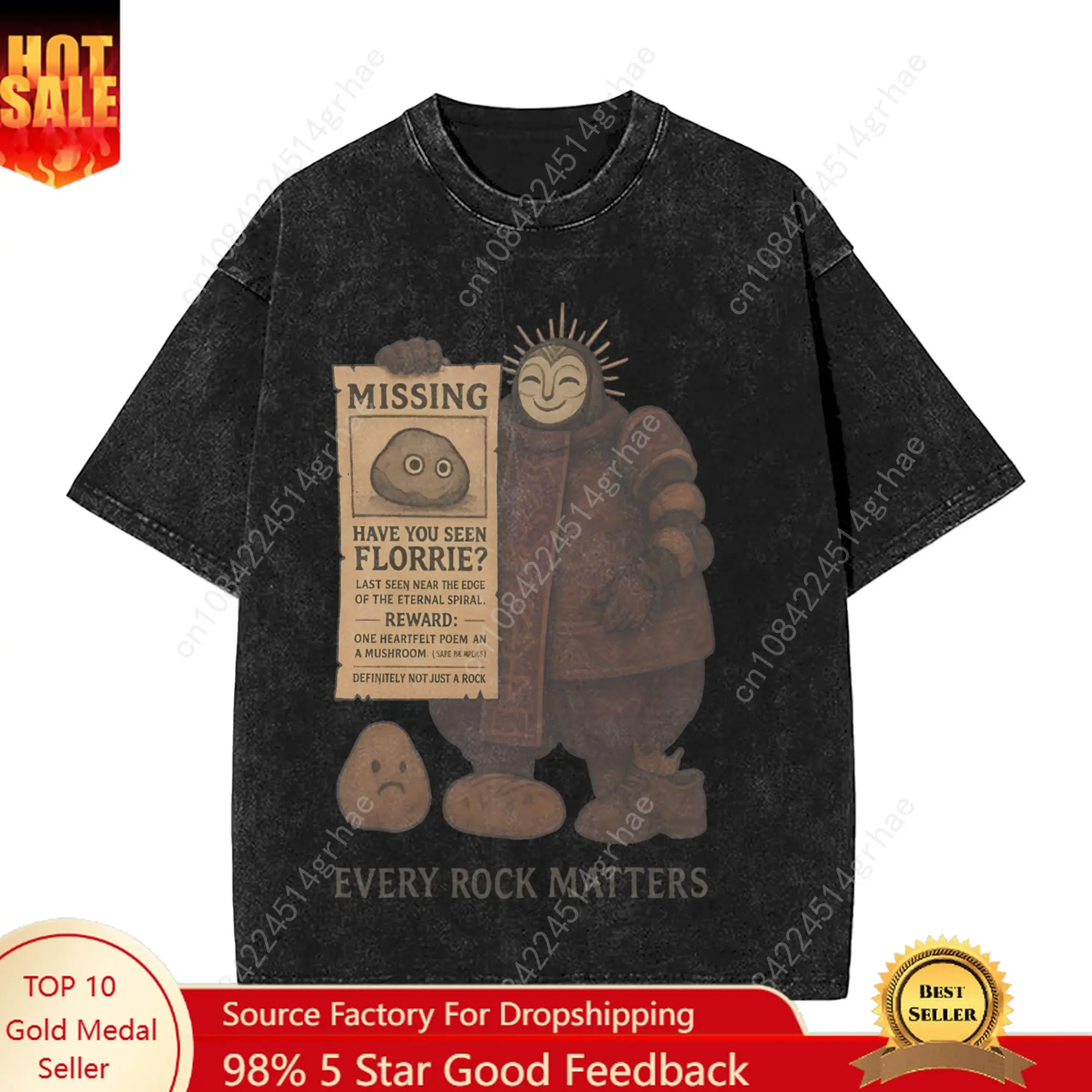 

Clair Obscur Expedition 33 T-Shirt Men Missing Pet Rock Leisure Cotton Tee Shirt O Neck Short Sleeve T Shirt Party Clothing