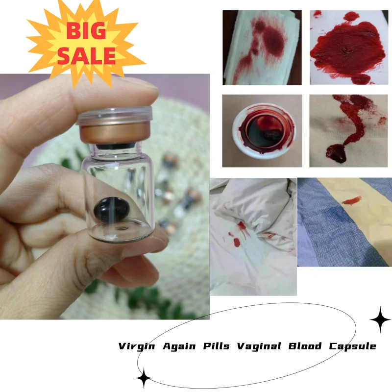 Women Care Product Artificial Hymen Vaginal Blood Capsule Virgin Again Pills