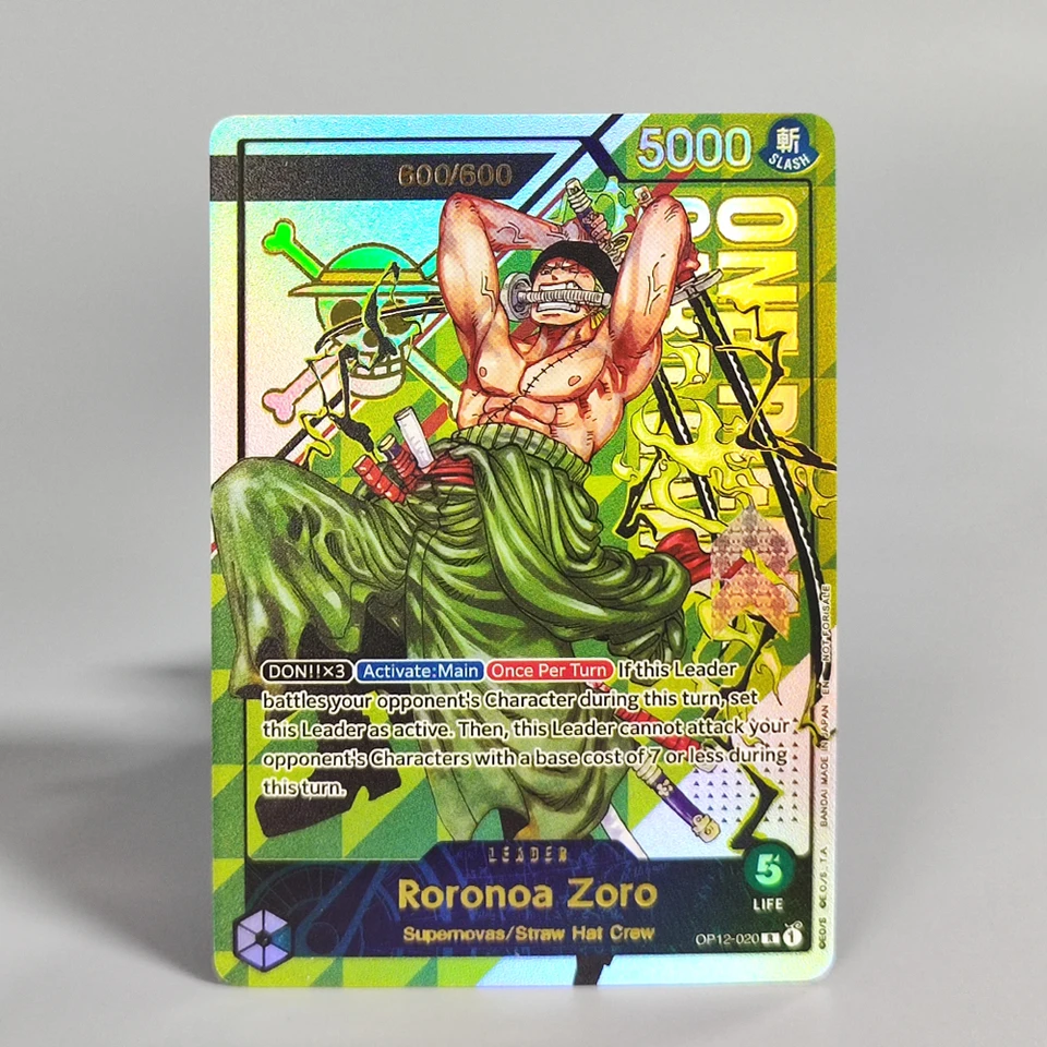 DIY One Piece Card Game Treasure Cup Roronoa Zoro OP12-020 DIY One Piece Card Game Treasure Cup Roronoa Zoro OP12-020