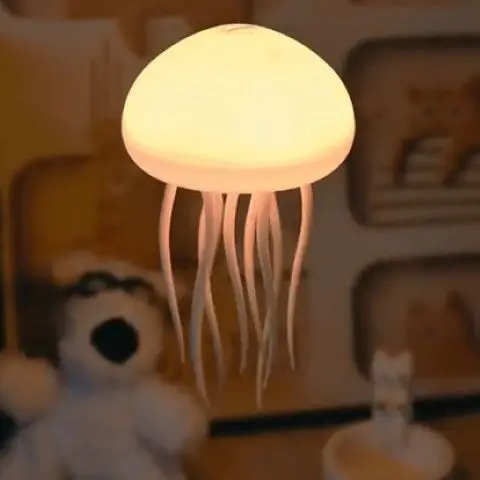 Floating Night Light Intelligent Voice Control Light Jellyfish Charging Night Light Ins Wind Room To Help Sleep