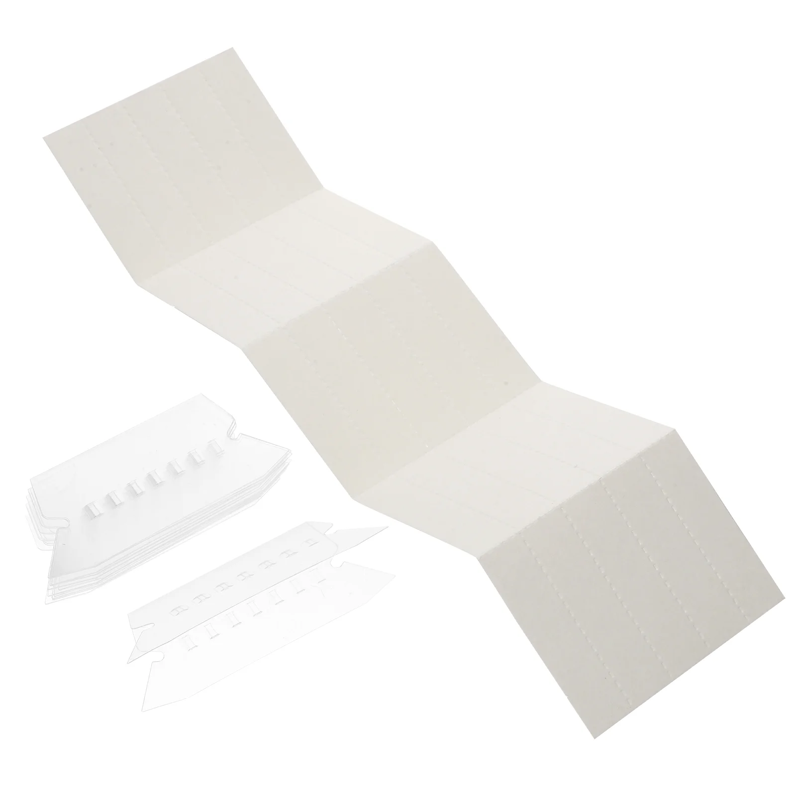 1 Set File Folder Tabs File Identification Folder Tabs Detachable File Folder Tabs file folder tabs and inserts