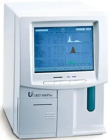 3000Plus Automatic CBC Cell Analyzer Count 3 Part  Analyzer Test Low Price Medical Equipment Supply