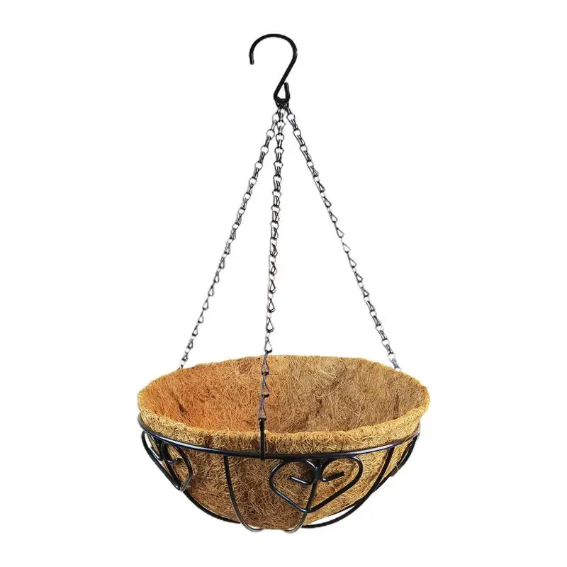 

Outdoor Hang Planter Flowers Pots Outdoor Hang Planter Basket Garden Plant Basket Planter For Garden Patio Deck Porch Plants