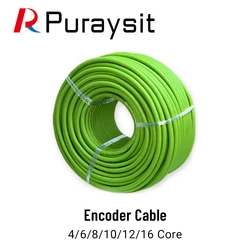 1M TRVVSP High Flexible Drag Chain Cable Servo Encoder Cable Shielded Twisted Pair 4Core 6Core 8Core 10Core 12Core 14Core 20Core