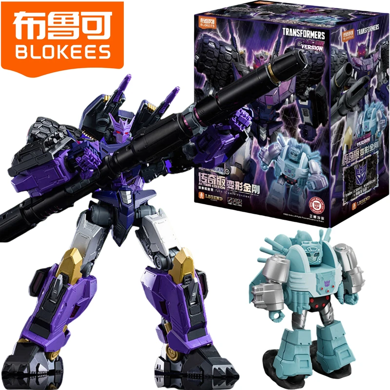 

19.8CM BLOKEES Original TARN Transformers COMIC VERSION IDW DJD ACTION EDITION LED LEGEND Decepticons Action Figure Toy Gift