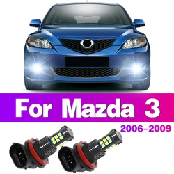 LED Car Front Fog Light Lamps Bulb For Mazda 3 Mazda3 2006 2007 2008 2009 Auto Accessory