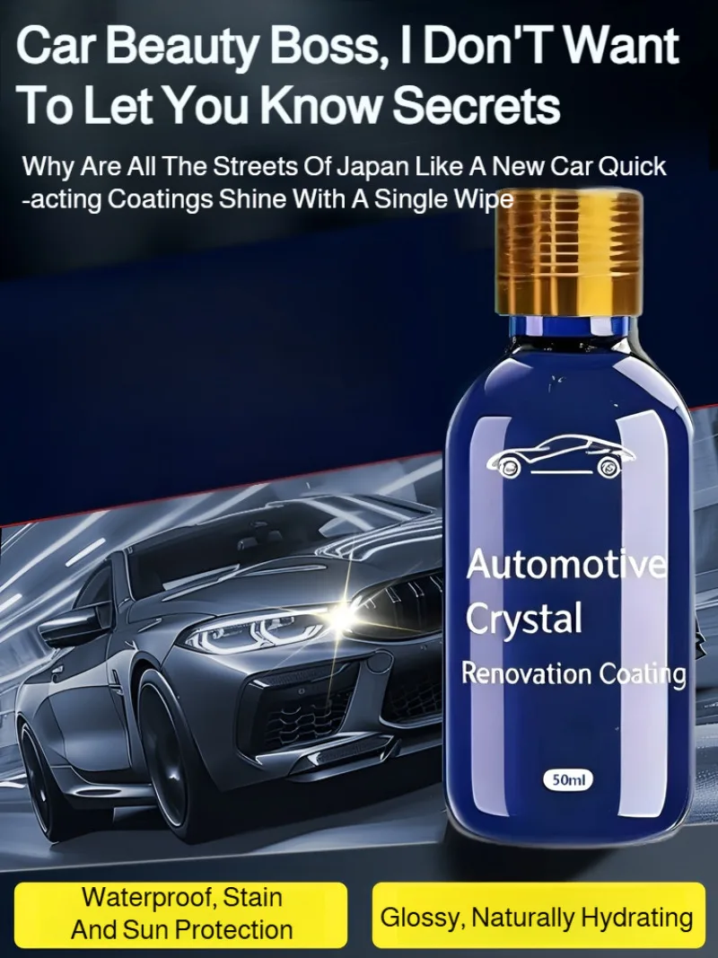 

Car Plastic Restorer Scratch Repair Agent Car Interior Plastic Refurbishing Agent Waterproof anti-aging