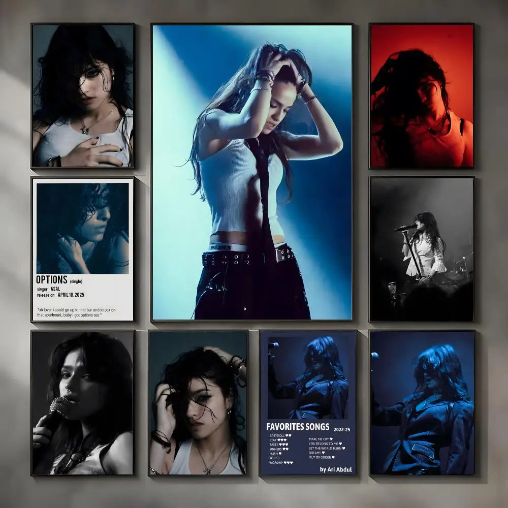 Indie singer Ari Abdul Poster Modern Interior Wall Decor & Trendy Home Highlights