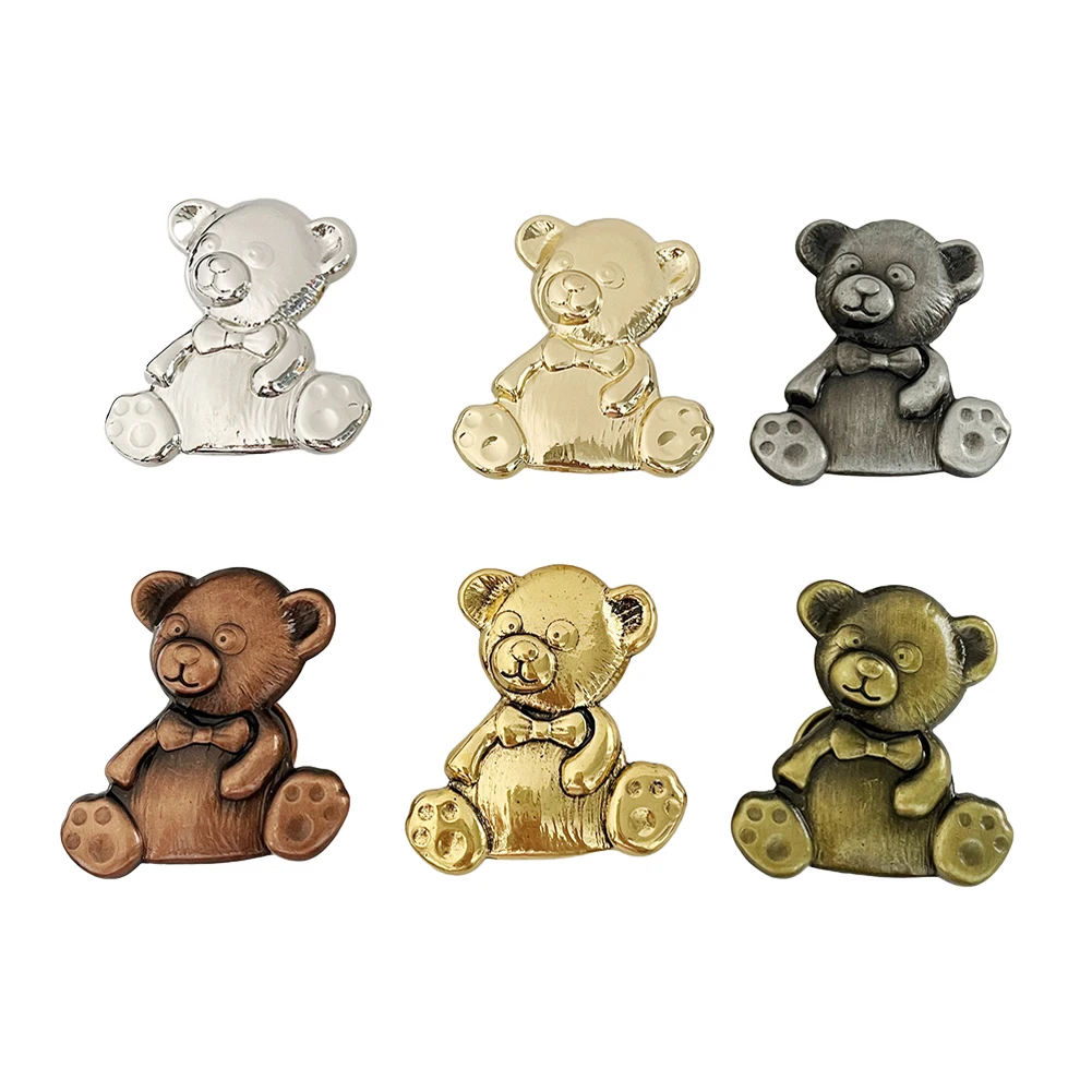 Zinc Alloy Bear Shaped Furniture Handle for Children Sure Grip Handle Design A Functionally Decorative Element for Any Room